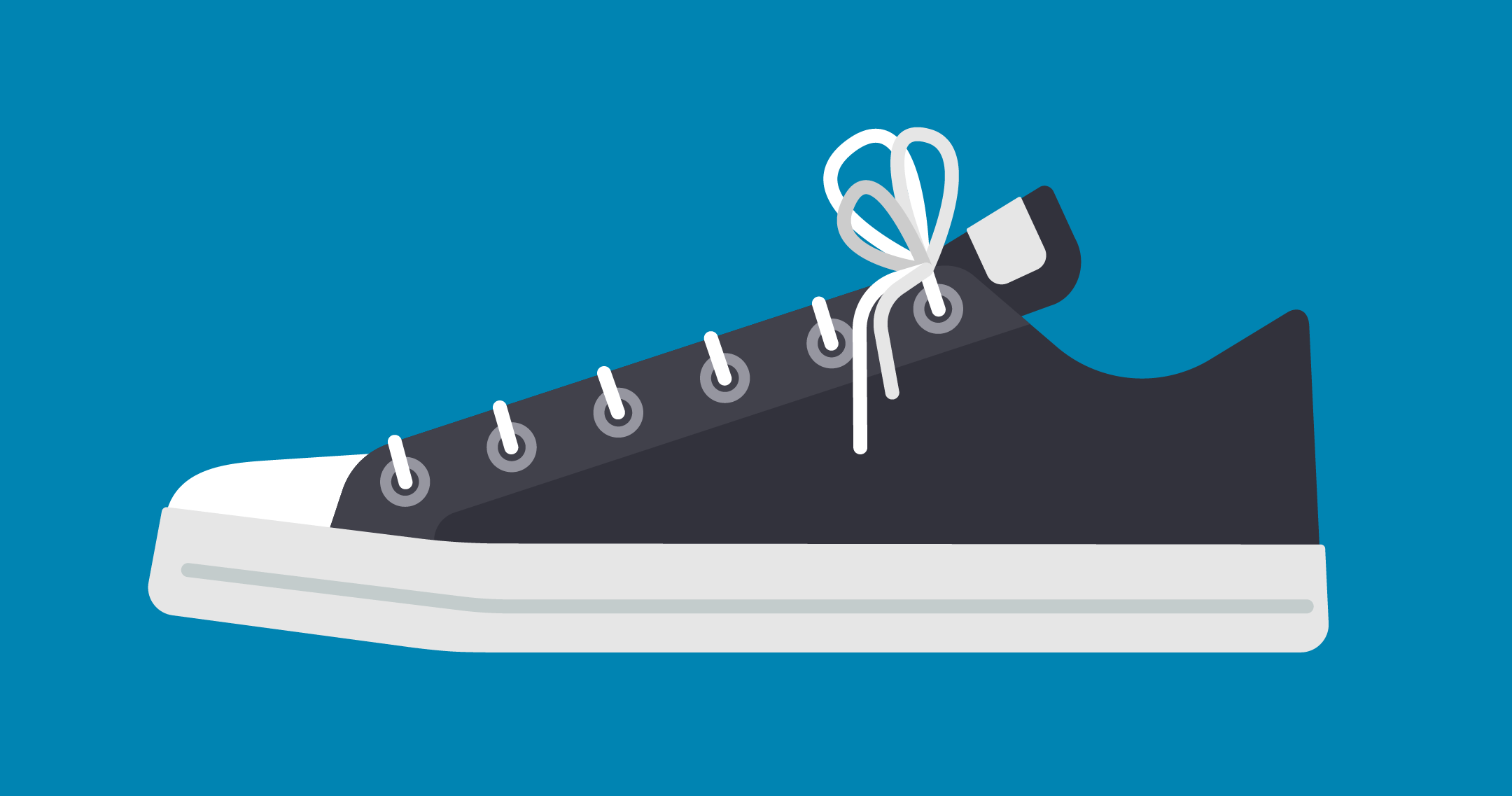 Illustration of a sneaker